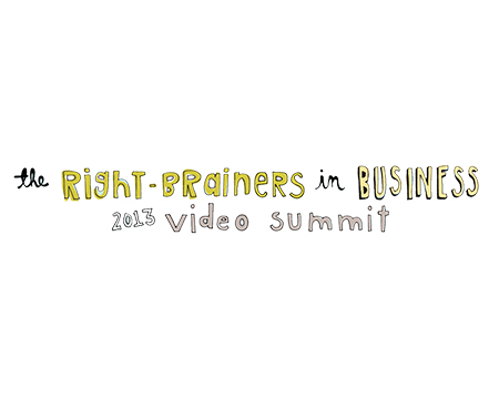 Logo for The Right-Brainers in Business 2013 Video Summit